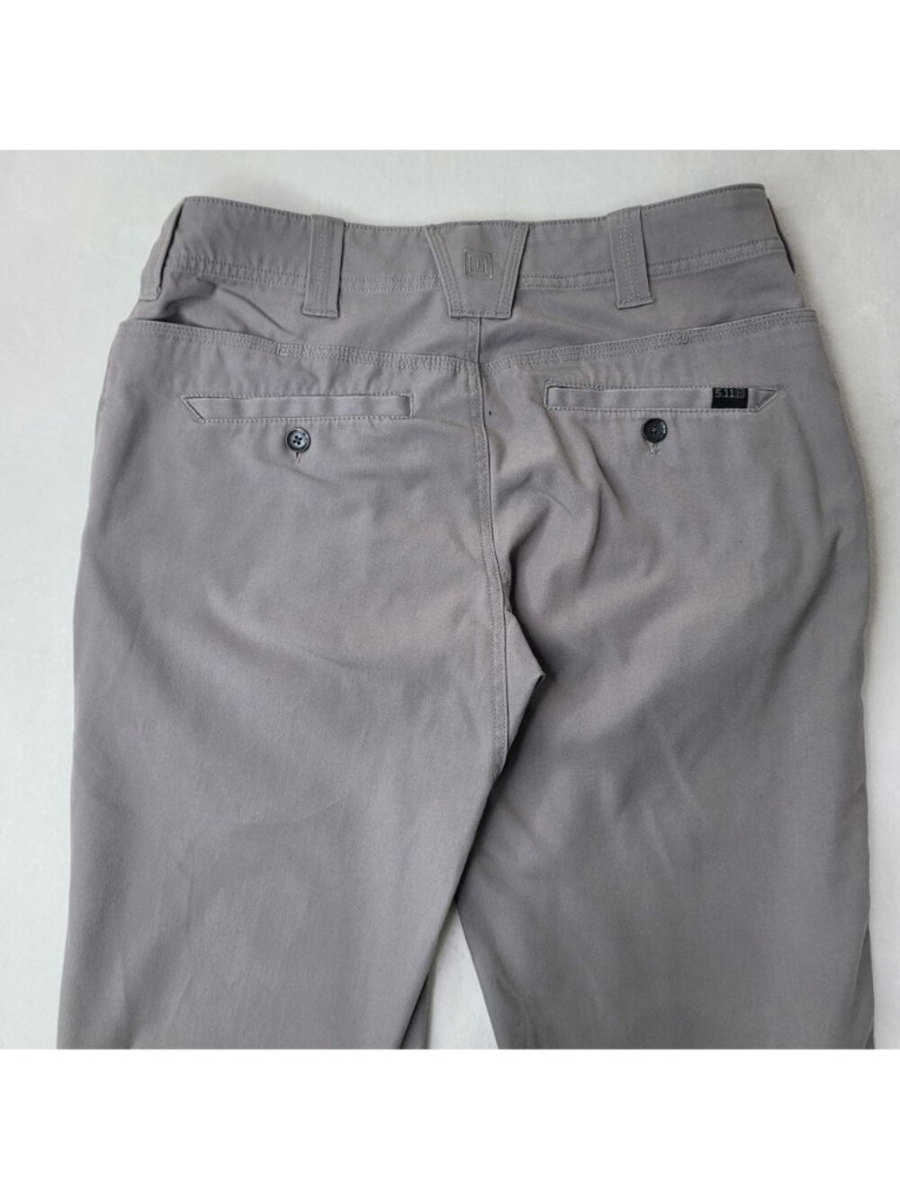 5.11 Tactical Men's Gray Straight-Leg Pants Size 30x34 - Picture 4 of 11